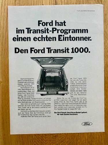 Ford transit 1000 van - transit,