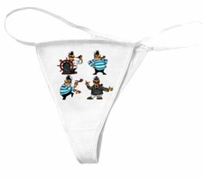 Damen String Tanga KAPITÄN
