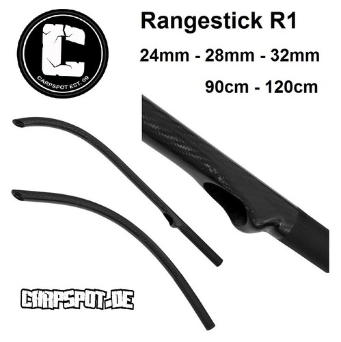 Carbon wurfrohr 32mm - carbon, 24-32mm