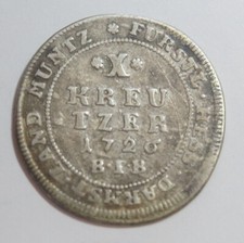 Hessen-Darmstadt, 10 Kreuzer