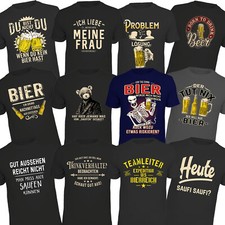 T-Shirt lustige Bier Sprüche