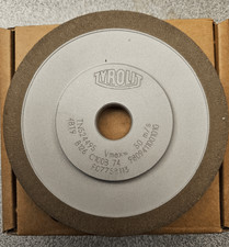 CBN-Schleifscheibe Ø 125 mm, 4BT9, B126, TYROLIT, für Werkzeugschleifmaschinen