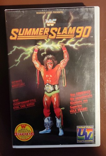 Wwf wwe summerslam 1990 - wwe,