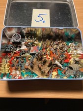 Konvolut unbemalte/l bemalte Figuren 1:72 o. 1:76 Kämpfer, Krieger, Römer 5