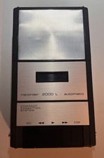 Recorder 2000L tragbarer Kassettenspieler  Kassettenrecorder Tape Vintage