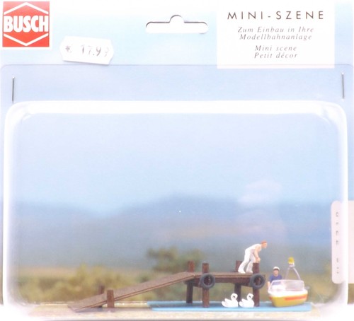 Busch 7718 mini szene - busch, mini-szene