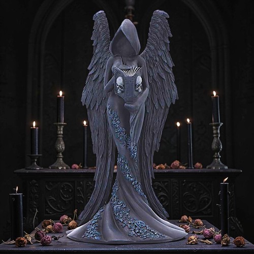 Dark angel statue gothic - dark,