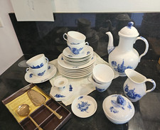 Royal Copenhagen Blaue Blume 21tlg Kaffeeservice  für 6 Personen,  + 1 Wahl