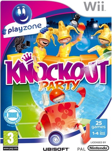 Playzone knockout party - knockout, (wii)