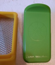 Chef 'n Vibe Zitronenpresse 2in1 Zitronenpresse und Zitronenreibe Gelb Grün...