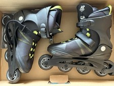K2 F.I.T. 80 PRO Inline Skate Black/Grey Neupreis 139,95 € Größe 44.5 / UK 10