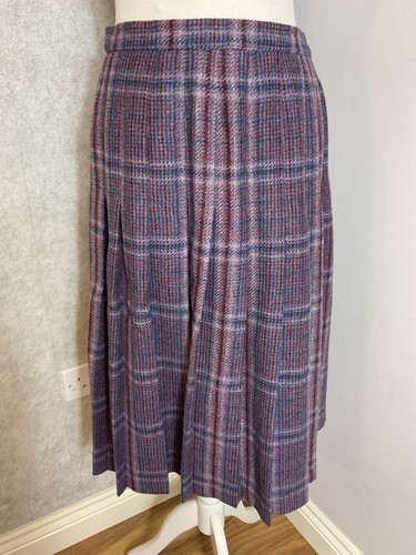 Vintage schottenkaro midirock - vintage,