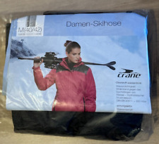 SKI- SNOWBOARDHOSE DAMEN - M (40/42) - CRANE - für Erwachsene GRAU / SCHWARZ