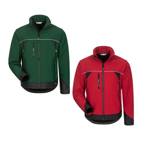 2in1 softshell jacke weste rot - 2in1,