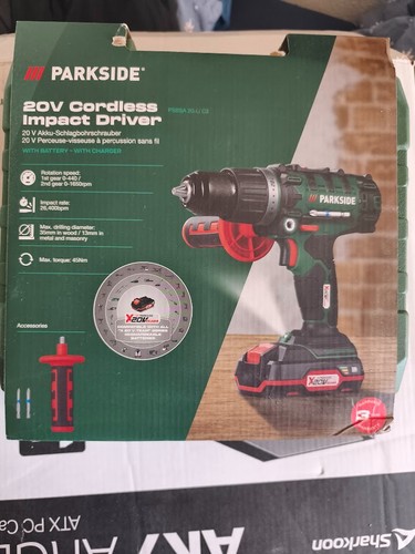 Parkside akkuschrauber neu mit - parkside,