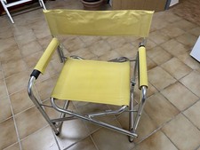 Regiestuhl Campingstuhl Klappbar Tragbar Oxford-Gewebe Gelb