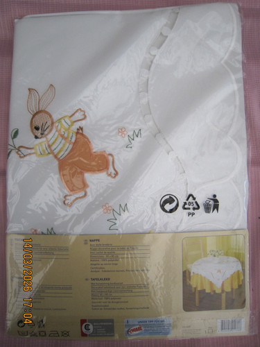 Meradiso tischdecke 85x85cm - tischdecke,