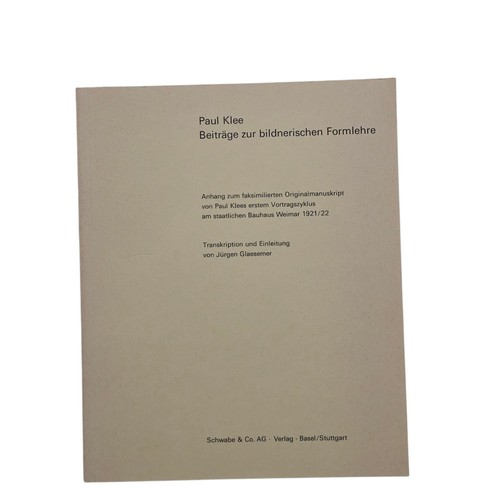 Paul klee beiträge zur - paul,