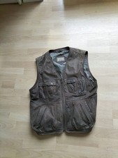 Herren Leder Weste Echte Leder Gr. 50 Von Itallo