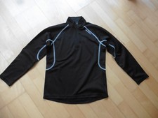 schwarzes Shirt Sportshirt - Größe 134/145 (10 Jahre) - Quechua
