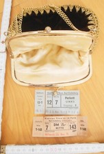 VINTAGE  Abend Handtasche Tasche  J.1976  Antik Stil  Oper, Theater..