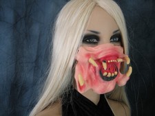 Latex mundmaske alien - latex,