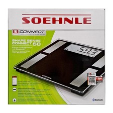 Soehnle Körperwaage Körperanalysewaage Shape Sense Connect 50 schwarz 063879 