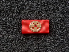 Ordensspange Bandschnalle Blutspender Gold 40 mal Bandspange