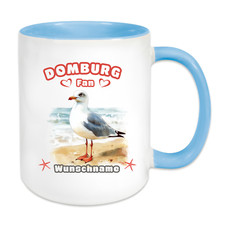 Urlaubstasse Möwe, Domburg