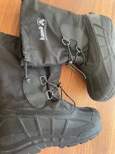 Kamik Stiefel Winter Schnee warm Schuhe Waterproof Wasserfest schwarz 38