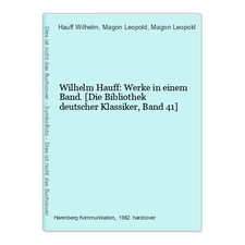 Wilhelm Hauff: Werke in einem