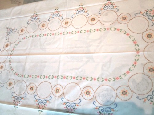 Alte tischdecke handarbeit - tischdecke,