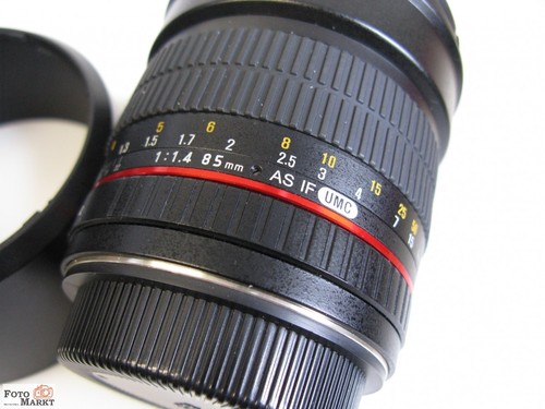 Samyang f1 4 - 85, f1.4