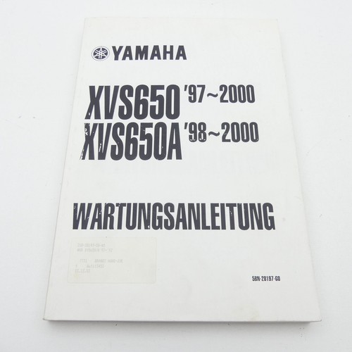 Original yamaha xvs 650 - xvs, drag