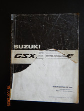Wartungsanleitung Suzuki GSX600 F (Reparaturanleitung) Modelljahr ab 1988