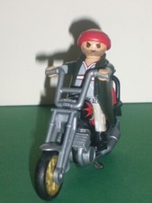 playmobil Rocker mit schwerer Maschine  Figur modern  Citylife   kg   Konvolut 