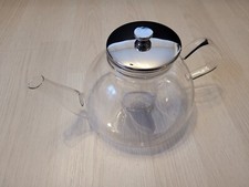 Teekanne Glas mit Glassieb