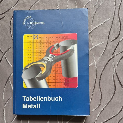 Tabellenbuch metall europa - tabellenbuch,