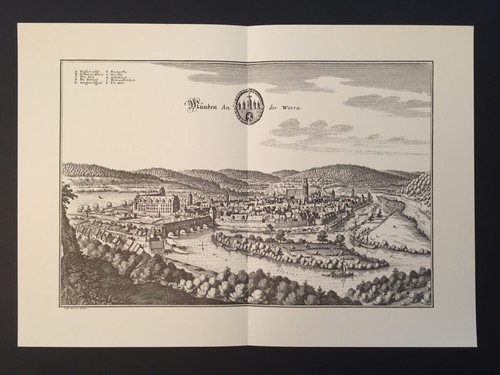 Hann münden kupferstich - hann.,