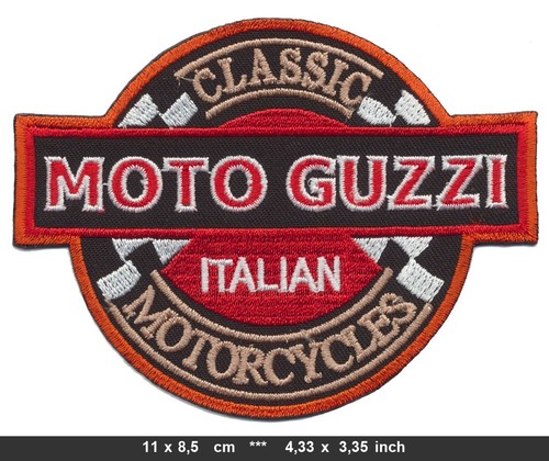 Moto guzzi aufnäher patches - guzzi,