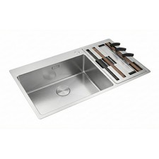 Franke Box Center BWX 220-54-27 A Einbau Spülbecken Becken Küchenspüle Links