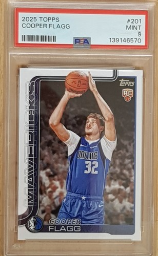 Cooper flagg psa mint - 9, rc