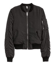 H&M Pilotenjacke aus Satin