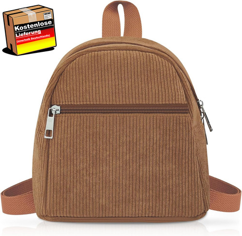 Mini damen rucksack corduroy - mini,
