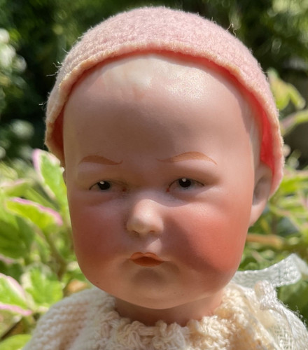 Antike porzellankopfpuppe - antike,