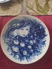 Wunderschöner Wandteller der Fa. Meissen,  Märchenmotiv, 1. Wahl