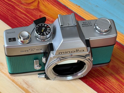 Minolta srt 101 einzelstück - srt, 101,
