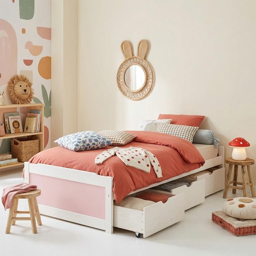 Bett mit stauraum jugendbett - stauraum,
