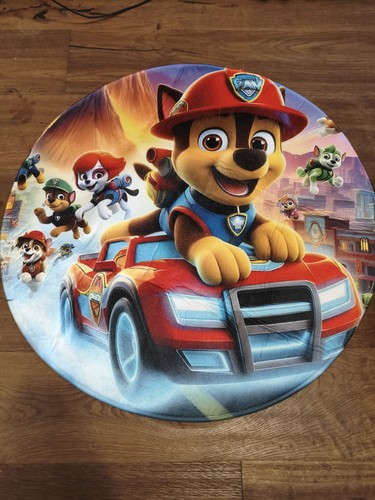 Kinderteppich paw patrol - patrol, rund