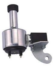 Fahrrad Dynamo Aluminium 6 V   3 W links Marwi Union Prüfzeichen silber 